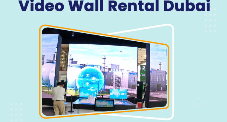 Need Energy-Saving Video Wall Rental Dubai for Roadshow?