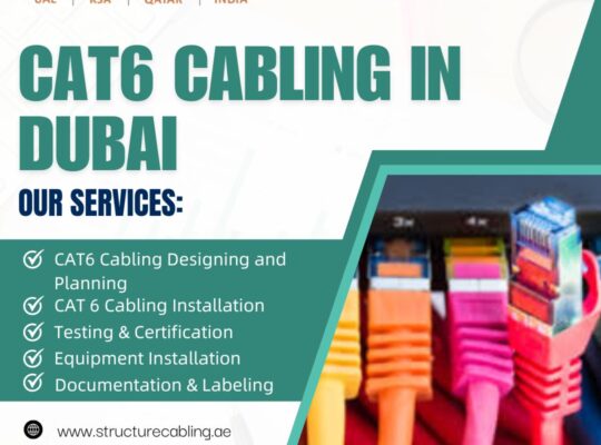 Trusted CAT6 Cabling Suppliers in Dubai for Offices?