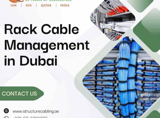 Best Rack Cable Management Installation Dubai