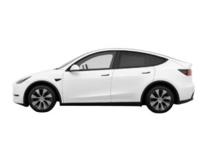 Tesla Y White Car Rental In Dubai For Sustainable Luxury Travel