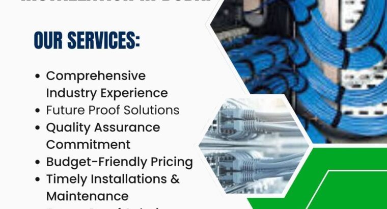Trusted Structured Cabling in Dubai