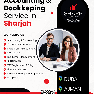 Accounting Bookkeeping & CFO Service in Sharjah