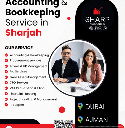 Accounting Bookkeeping & CFO Service in Sharjah
