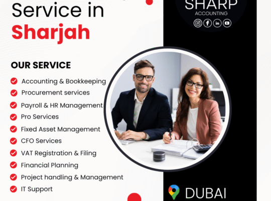 Accounting Bookkeeping & CFO Service in Sharjah