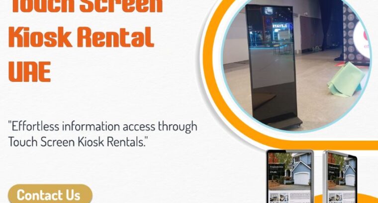 Renting Intel-Powered Kiosk Models for Your UAE Expo?