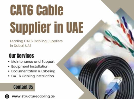 Is CAT6 Cable Supplier in UAE Right for Your Network?