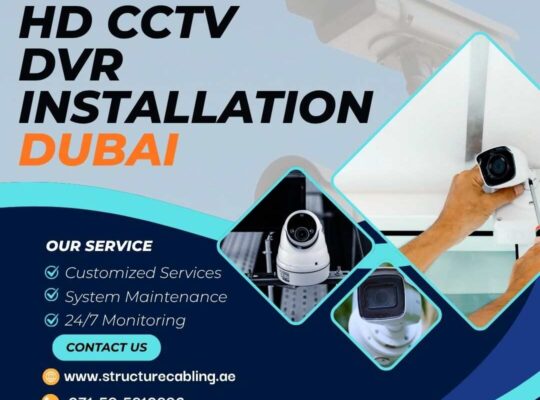 Why Choose Professional HD CCTV DVR Installation Dubai?