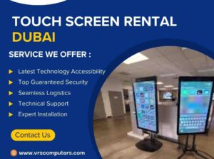 Event Solutions Powered by Touch Screen Rental Dubai Services?
