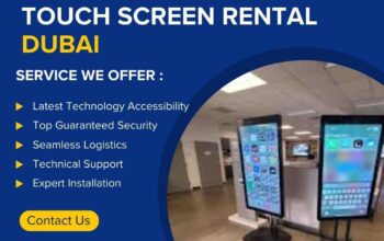 Event Solutions Powered by Touch Screen Rental Dubai Services?