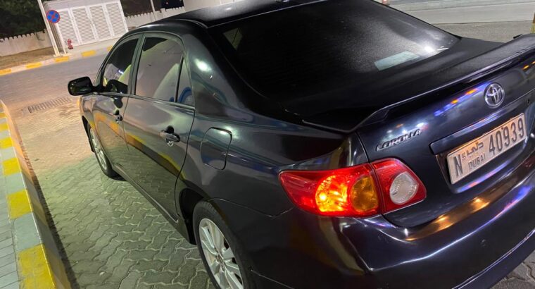 Well-maintained 2010 Toyota Corolla 1.8L in good condition