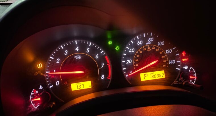 Well-maintained 2010 Toyota Corolla 1.8L in good condition