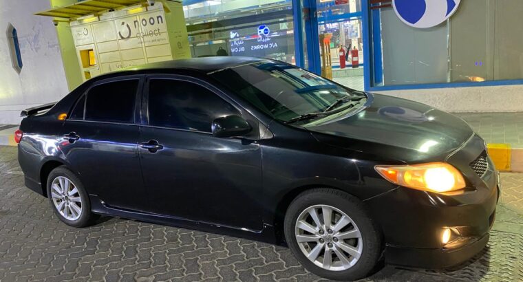Well-maintained 2010 Toyota Corolla 1.8L in good condition