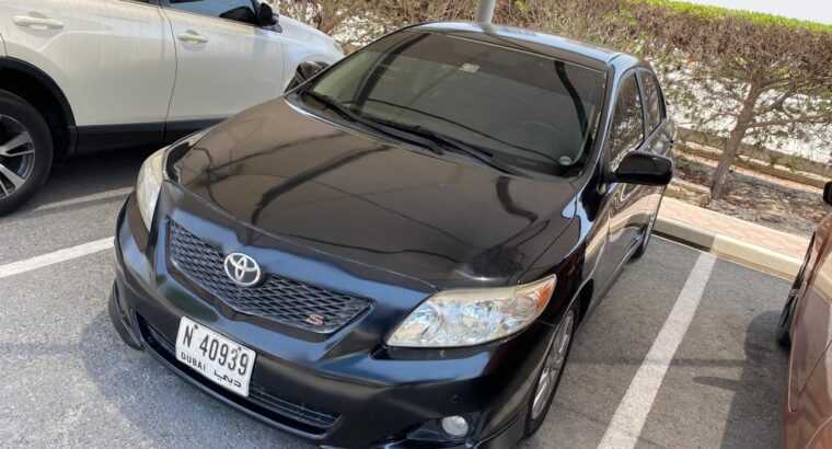Well-maintained 2010 Toyota Corolla 1.8L in good condition