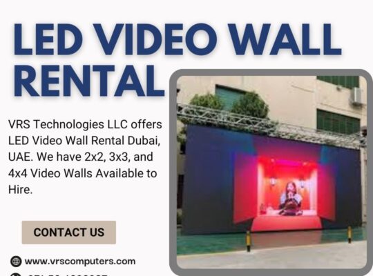 Why Do Brands Choose Led Video Wall Rental for Visibility?