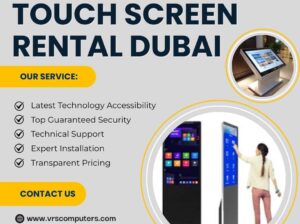Connex Emirates How Do Events Achieve Better Interaction Using Touch Screen Rental Dubai?