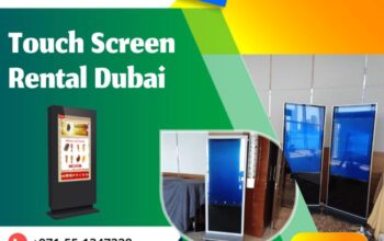 Why Rent a Touch Screen Over a Standard Projector in UAE?