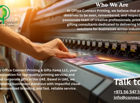 Printing Services In Dubai- Connect PrintMe