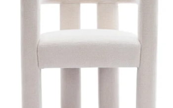 Silton Modern Wide Chenille Upholstered Accent Chair |