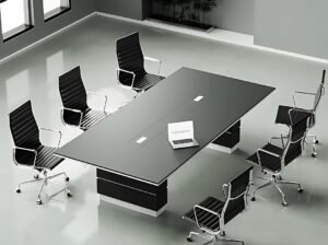 Modern Meeting Tables in Dubai | Custom Office Conference Tables UAE