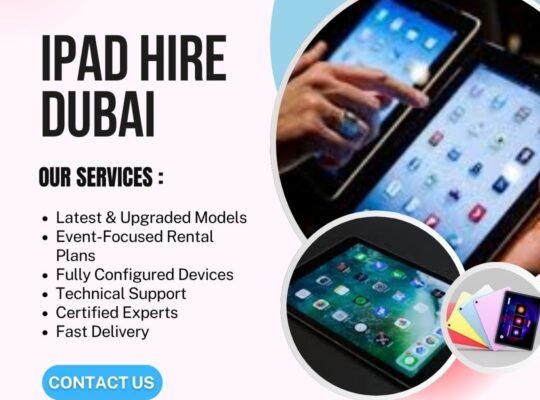 Want Easy iPad Hire Dubai for Work?