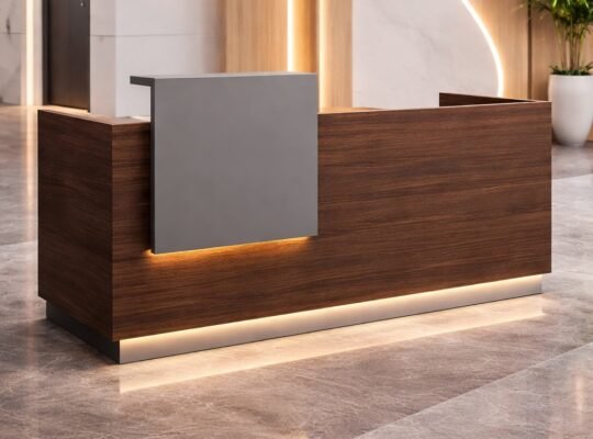 High-Quality Reception Desks Manufactured in Dubai