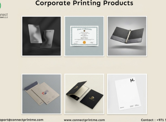 Corporate Printing Services in Dubai | Office Connect Printing & Gift Items