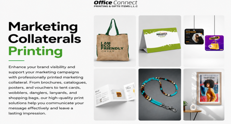 Marketing Collaterals Printing in Dubai