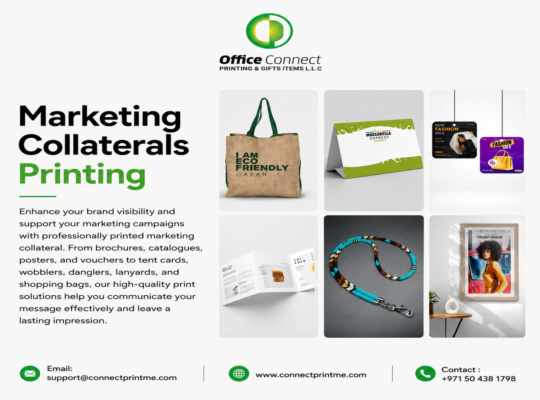 Marketing Collaterals Printing in Dubai