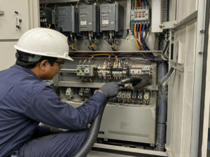 Cleaning of LV Panels with Nano Technology
