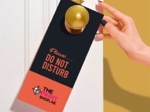 door hangers printing Dubai