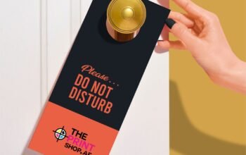 door hangers printing Dubai