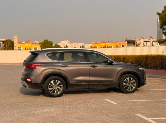 Hyundai Santa Fe 2020 Gray – Zero Down Payment & 100% Financing