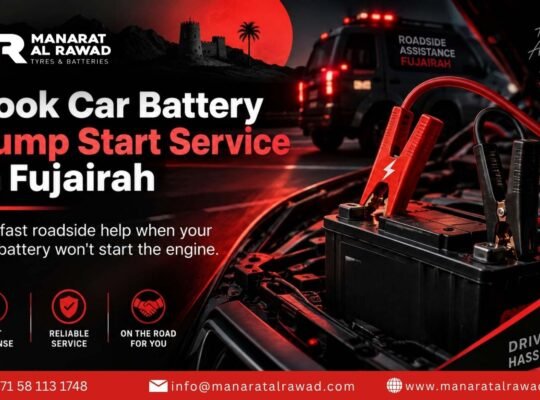 Mobile Car Battery Installation in Fujairah – Fast Help at Your Location