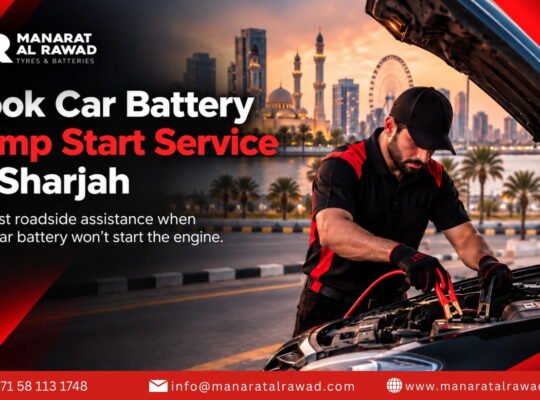 Book Car Battery Jump Start Service in Sharjah