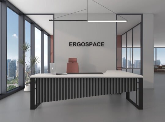 Cul L-Shaped Executive Desk – Premium Office Desk in UAE