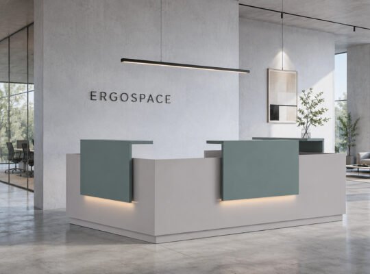 SYNC U-Shape Large Reception Desk | Modern Reception, Made to Impress