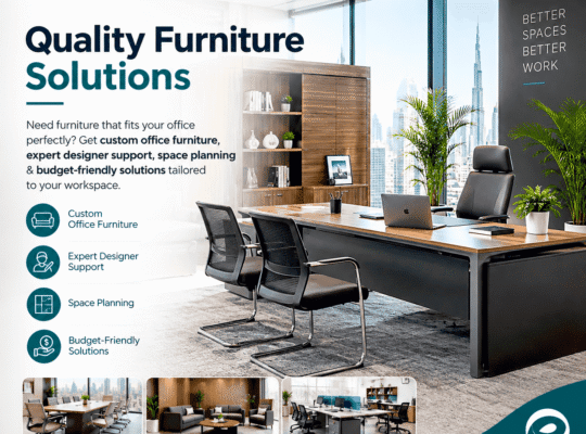 Quality Furniture Solutions for Modern Workspaces